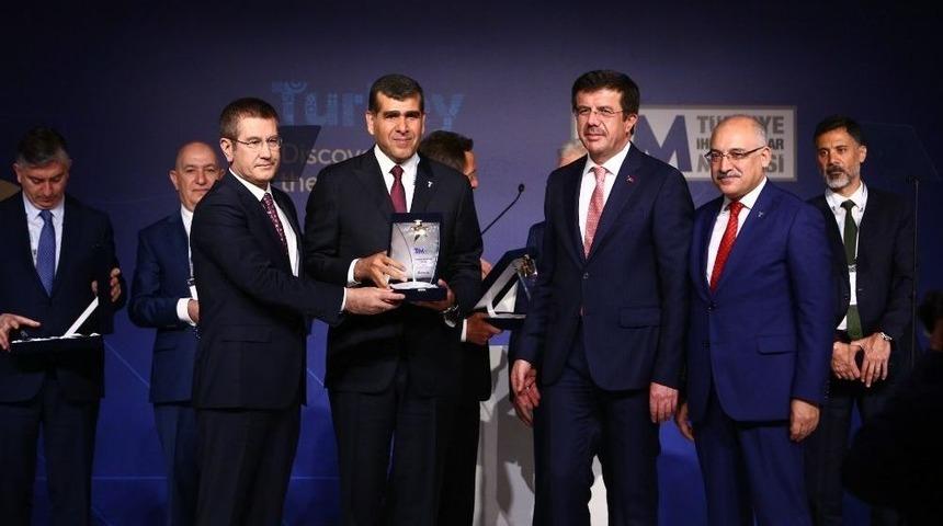 Altunkaya&rsquo;ya T&uuml;rkiye İhracat Şampiyonu &Ouml;d&uuml;l&uuml;