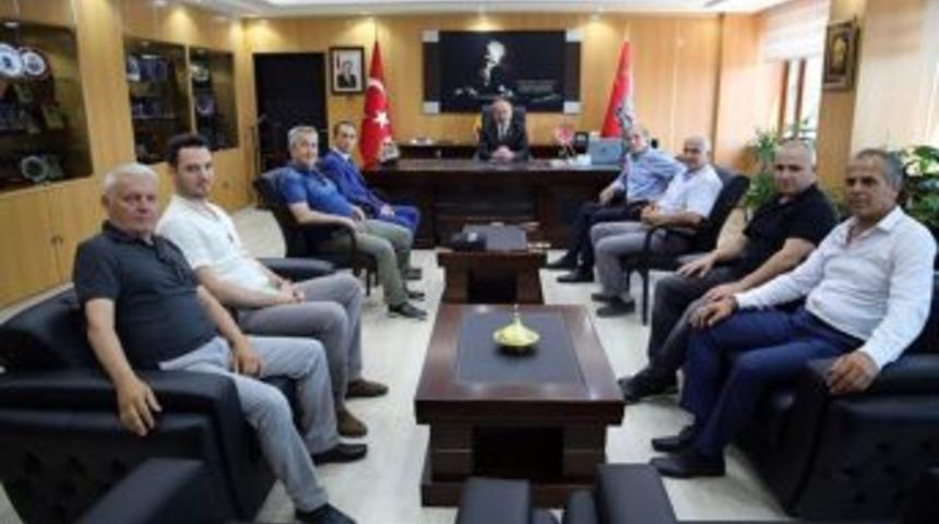 Tekirdağspor&rsquo;un Yeni Y&ouml;netimi Emniyet M&uuml;d&uuml;r&uuml;nden Bilgi Aldı
