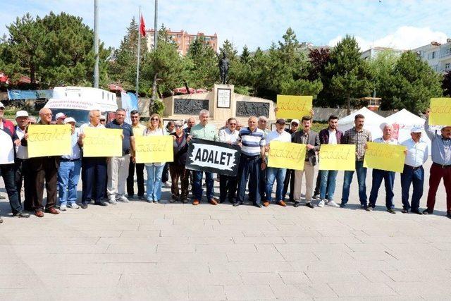 Chp Yozgat İl Teşkilatı ’adalet Yürüyüşü’ İçin Ankara’ya Gitti