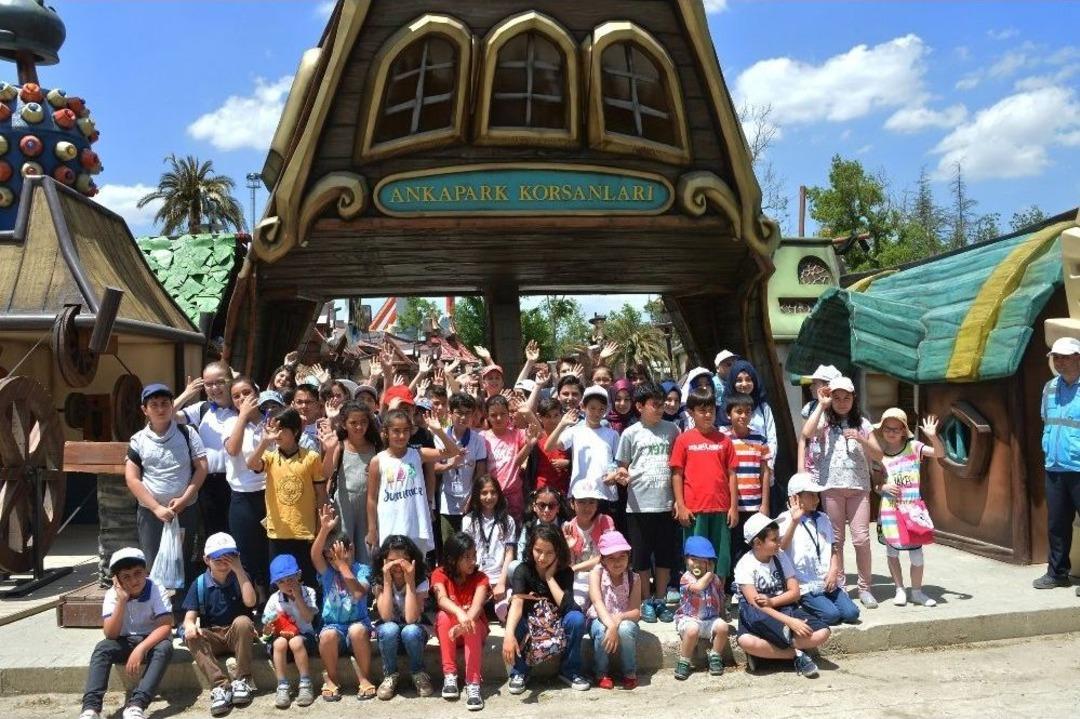 &Ccedil;ocuk Meclisi &Uuml;yeleri Ankapark&rsquo;ta Doyasıya Eğlendi