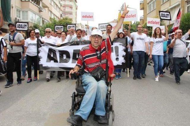 İzmir'den Başlayan Adalet Yürüyüşü Manisa'da Devam Etti