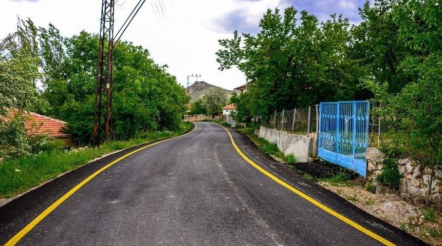 Güzelyurt’ta 7 Kilometrelik Asfalt Çalışması Yapıldı