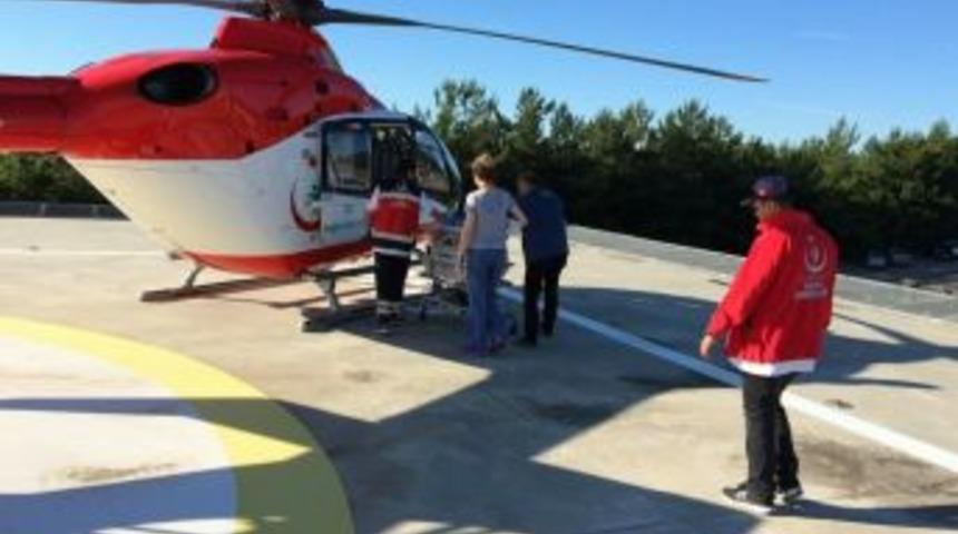 Ambulans Helikopterler 26 G&uuml;nl&uuml;k Bebek İ&ccedil;in Havalandı