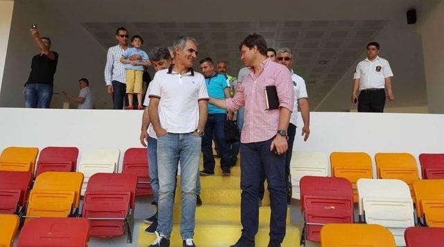 Ertuğrul Sağlam Yeni Stadyumu Gezdi 3