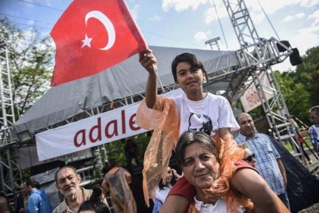 'adalet Nöbeti' 4.gününde Devam Ediyor