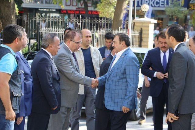 Bakan Veysel Eroğlu Kahramanmaraş&rsquo;ta 1