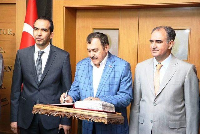 Bakan Veysel Eroğlu Kahramanmaraş&rsquo;ta 2