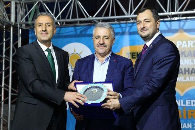 Bakan Arslan, Kapaklı’da İftar Programına Katıldı