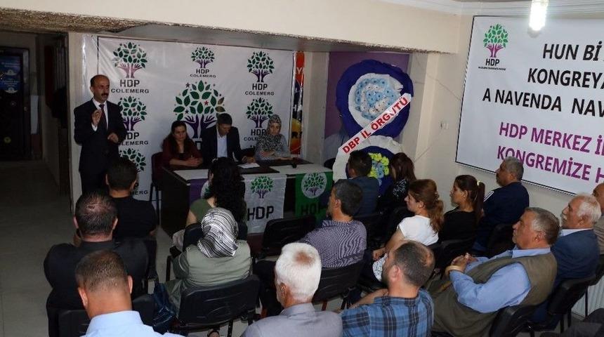 Hdp Merkez İl&ccedil;e Kongresi Yapıldı