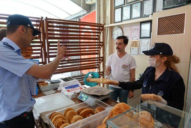 Zabıta Ekiplerinden Fırın Denetimi