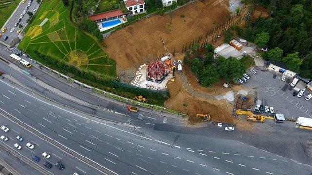 ( Özel Haber) 15 Temmuz Zafer Anıtı’nın Yapımı Havadan Görüntülendi