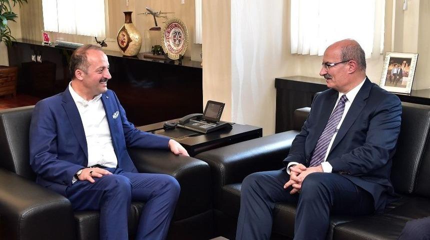 Ato Başkanı Baran’dan Başkan Akgül’e Ziyaret