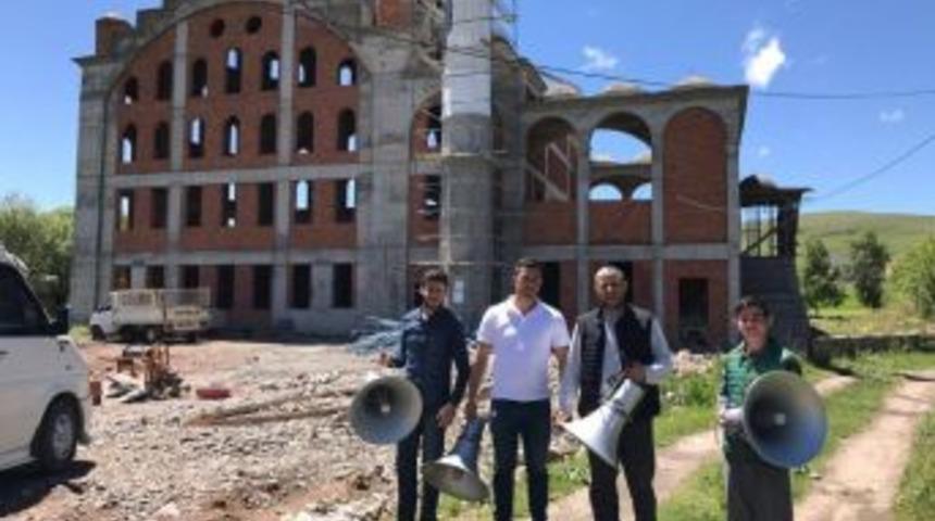 &Ccedil;ıldır Yeni Caminin Ses Sistemi Hayırseverden