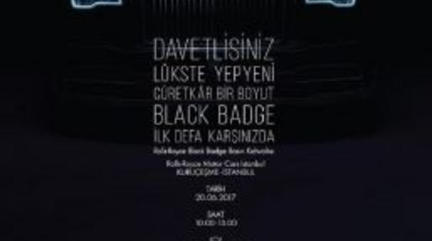 İstanbul Rolls Royce Motor Cars, Wraith Black Badge'i T&uuml;rkiye'ye Getiriyor