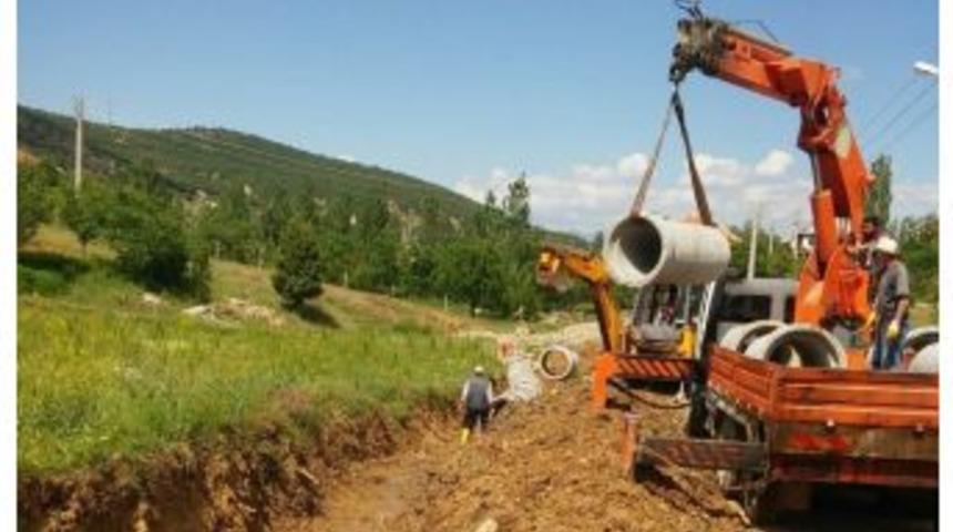 Seydişehir&rsquo;de Yağmur Suları Kontrol Altında