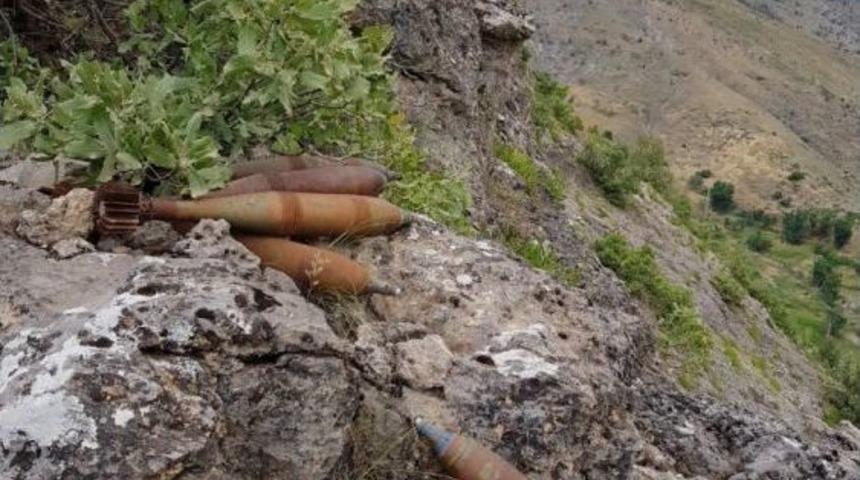 Tsk: &ldquo;hakkari&rsquo;de 19 Adet Patlamamış Havan M&uuml;himmatı Ele Ge&ccedil;irildi&rdquo;