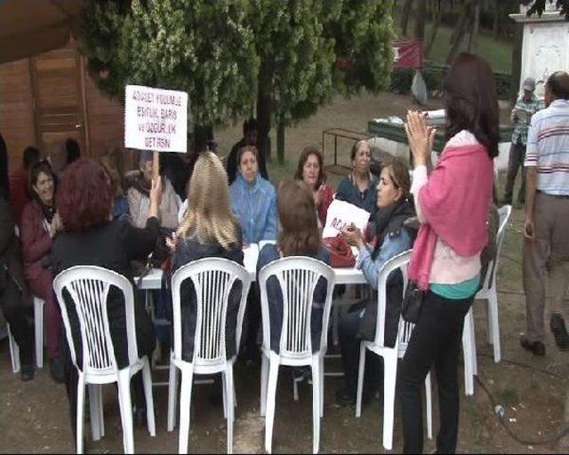 Ma&ccedil;ka Parkı ndaki "adalet N&ouml;beti" 5. G&uuml;n&uuml;nde 1