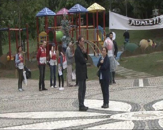 Ma&ccedil;ka Parkı ndaki "adalet N&ouml;beti" 5. G&uuml;n&uuml;nde 2