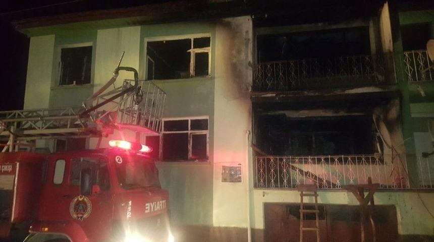 Isparta’da Korkutan Yangın