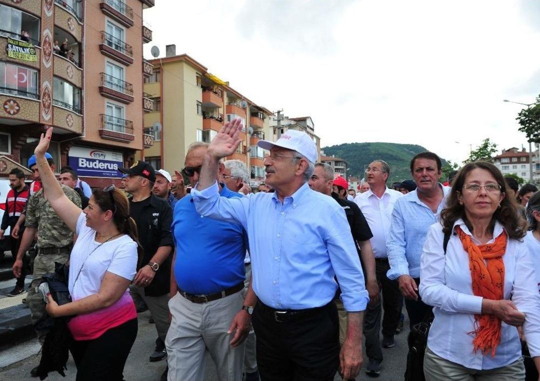 Chp&rsquo;nin "adalet Y&uuml;r&uuml;y&uuml;ş&uuml;"n&uuml;n 5. G&uuml;n&uuml;