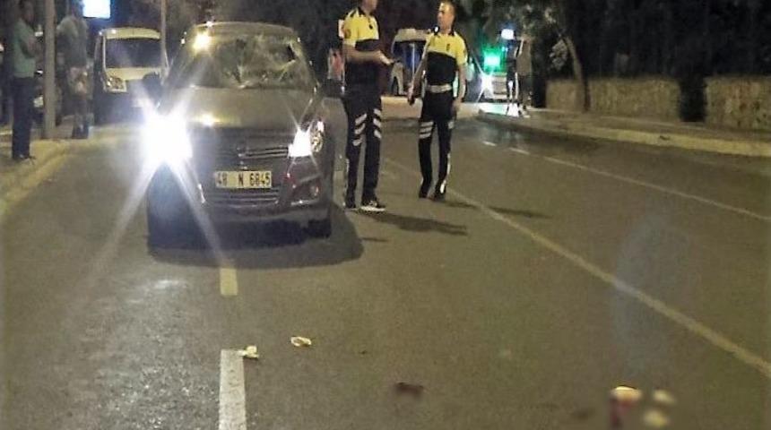 Marmaris&rsquo;te Otomobilin &Ccedil;arptığı Yaya Hayatını Kaybetti