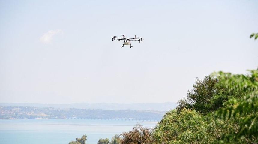 Adana&rsquo;da Drone İle Sinek Savaşı