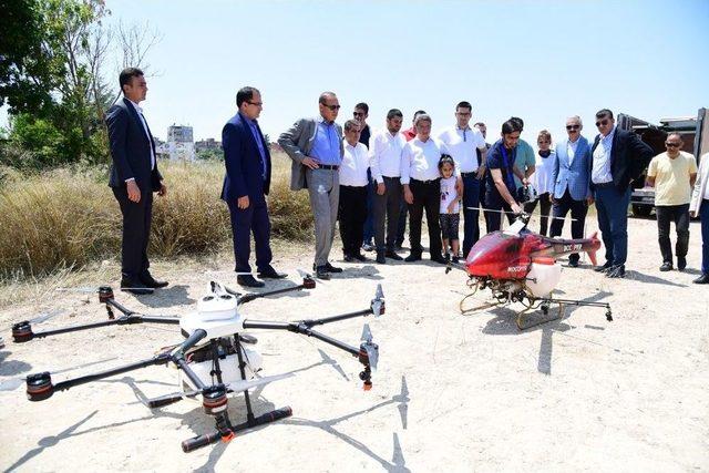 Adana’da Drone İle Sinek Savaşı