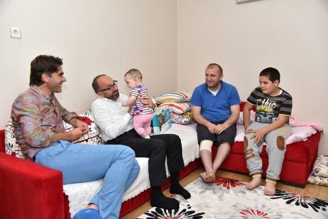 Başkan Üzülmez’den Ramazan Ayında Hasta Ziyaretleri