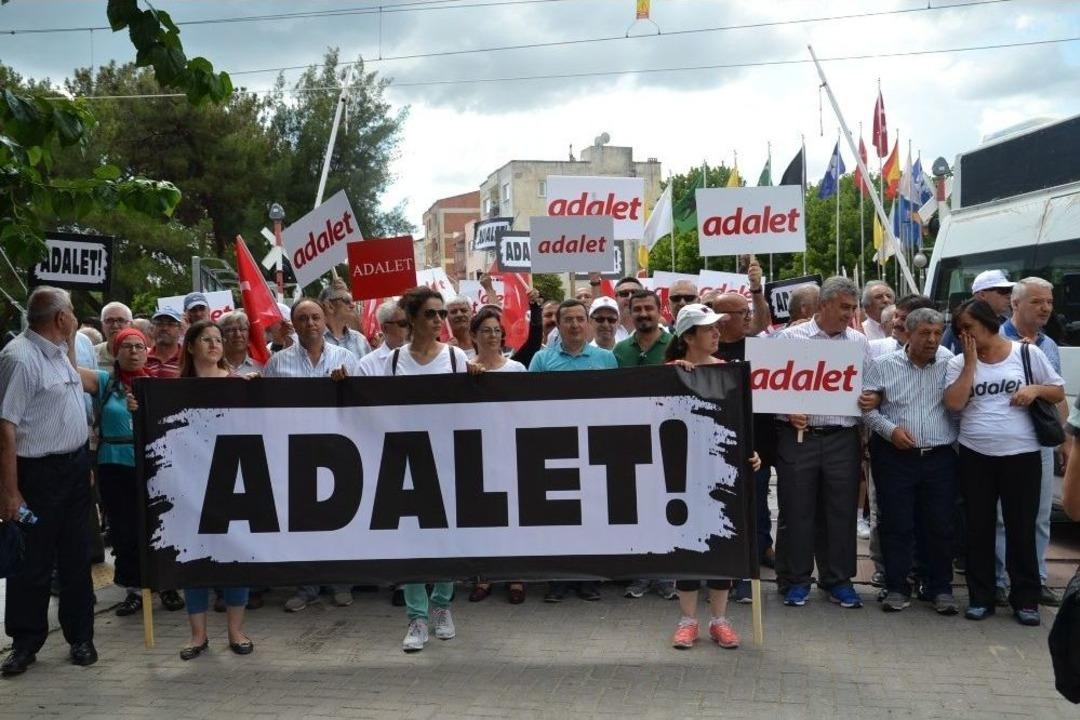 İzmir Chp, "adalet Y&uuml;r&uuml;y&uuml;ş&uuml;"ne Saruhanlı&rsquo;da Devam Etti