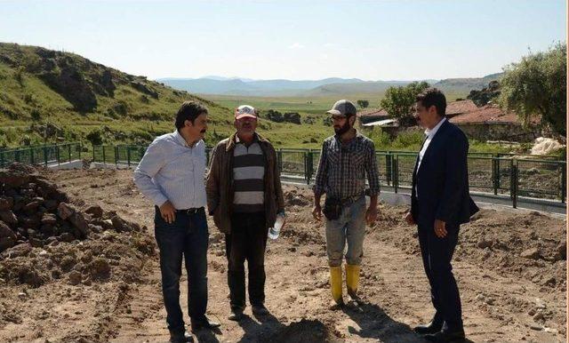 Başkan Kalın Taşkın Koruma &Ccedil;alışmalarını İnceledi 2