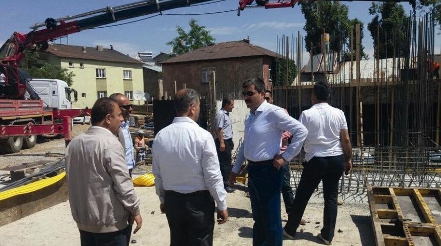 Başkan Asya &Ccedil;alışma Alanlarını Gezdi