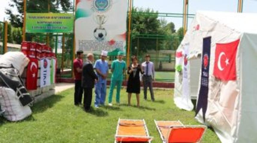 Tika&rsquo;dan Tacikistan&rsquo;a Sağlık Ekipmanı Desteği