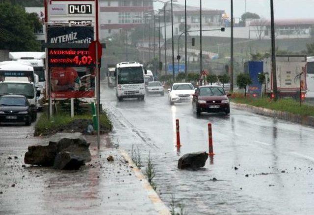 Zonguldak'ta Yağmur Etkili Oldu