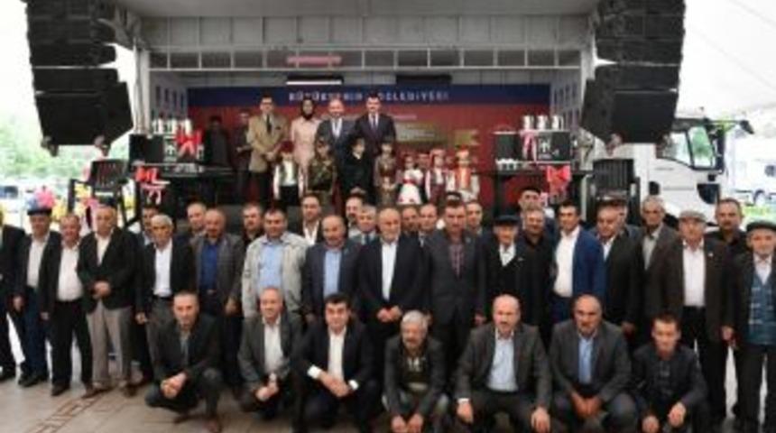 B&uuml;y&uuml;kşehir&rsquo;den K&ouml;ylere Malzeme Desteği