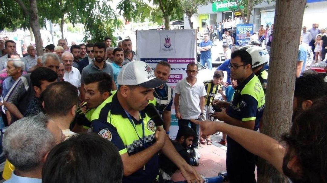 Manisa&rsquo;da Şehir Merkezini Karıştıran G&ouml;zaltı