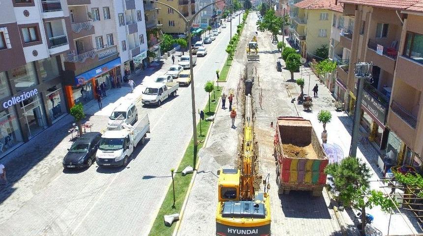 Denizli B&uuml;y&uuml;kşehir&rsquo;den Acıpayam&rsquo;da Alt Yapı Atağı