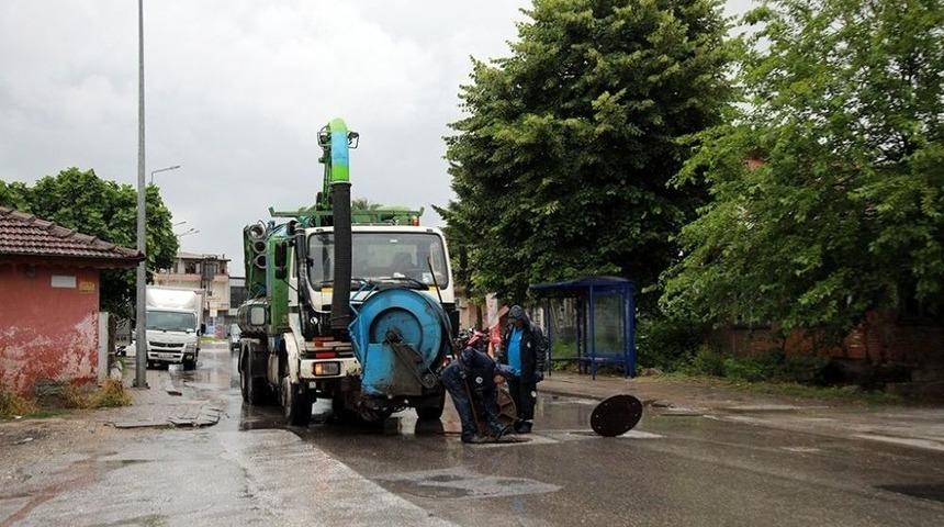 Yoğun Yağış Alan B&ouml;lgelere Saski&rsquo;den Anında M&uuml;dahale