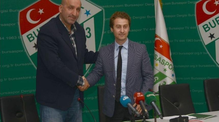 Bursaspor Şemsettin Baş İle S&ouml;zleşme Uzattı