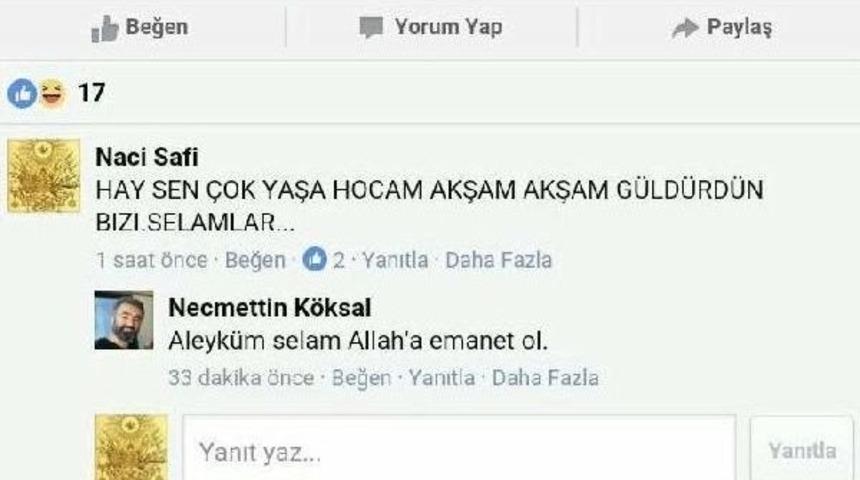 M&uuml;d&uuml;r Yardımcısının Tepki &Ccedil;eken Paylaşımına Inceleme