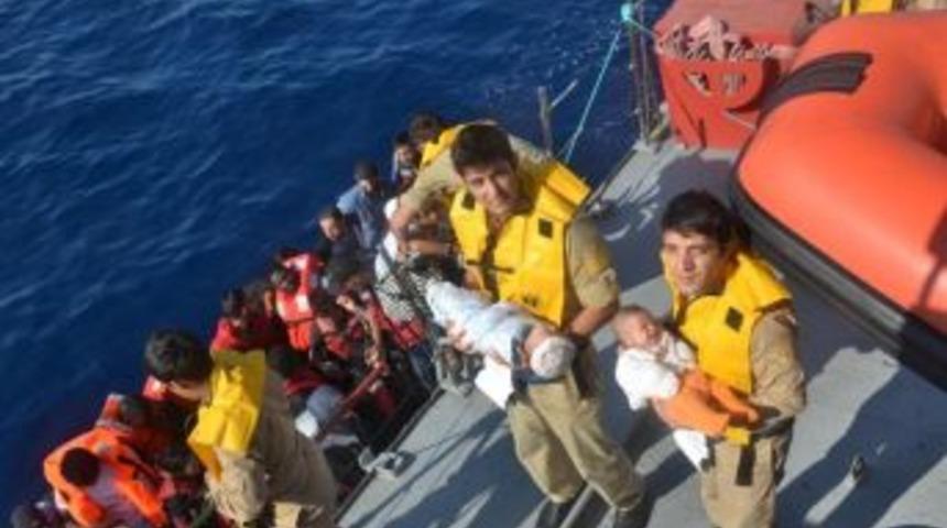 İzmir&rsquo;de 57 D&uuml;zensiz G&ouml;&ccedil;men Yakalandı