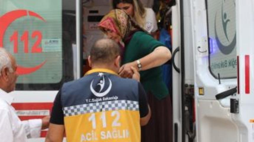 Bah&ccedil;eyi İla&ccedil;layan Kadın Zehirlendi