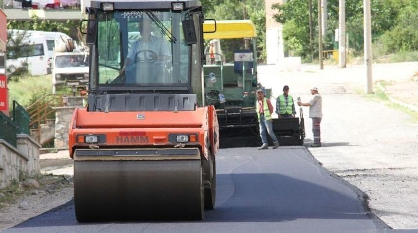 Safranbolu&rsquo;da Asfalt &Ccedil;alışması