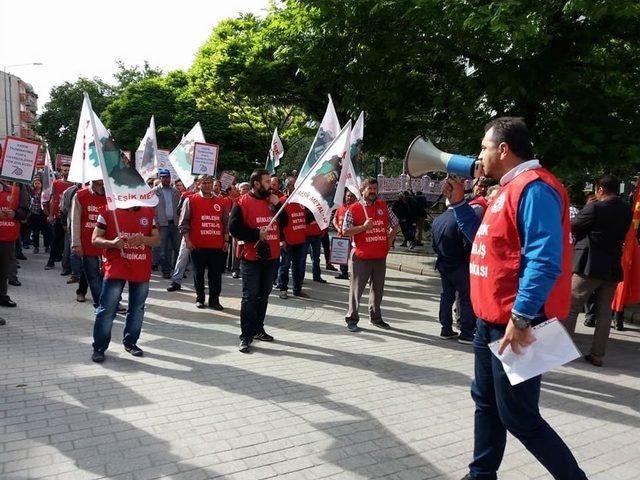 Birleşik Metal-iş Sendikasından "kıdem Tazminatı Fonu" Eylemi 3
