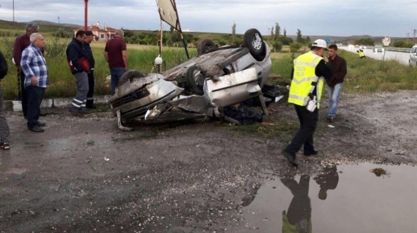 Polis Kazada Yaralandı