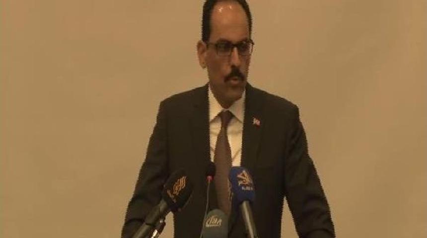 İbrahim Kalın:(Katar Krizi) Suudi Arabistan'ın Krizin M&uuml;zakere Yoluyla &Ccedil;&ouml;z&uuml;lmesinde &Ccedil;ok &Ouml;nemli Bir Rol&uuml; Var