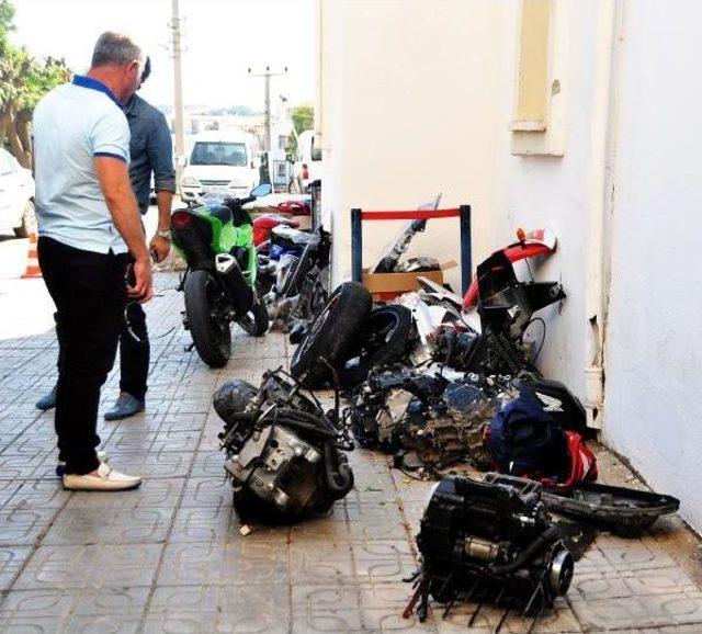 Bodrum'da Motosiklet Hırsızlarına Operasyon