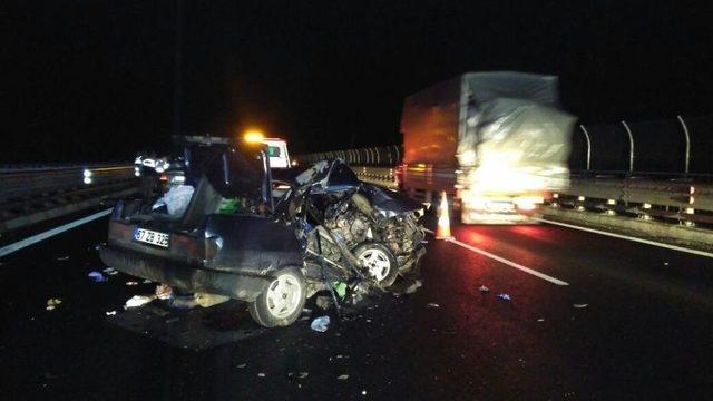 Hurdaya Dönen Otomobilde Sıkışan Yaşlı Kadın Hayatını Kaybetti