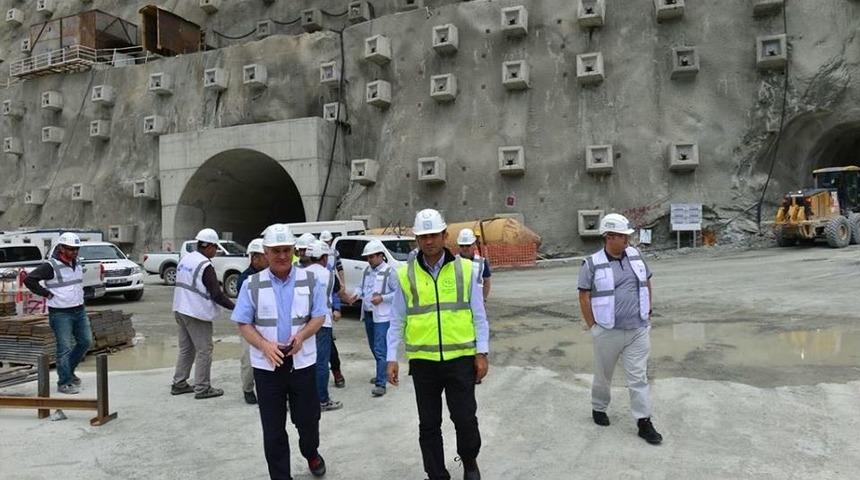 Yusufeli Barajı&rsquo;nın Fiziki Yapısının Y&uuml;zde 62&rsquo;si Tamamlandı