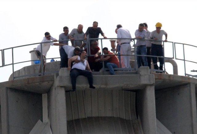 40 Metrelik Tankta İntihar Girişimi