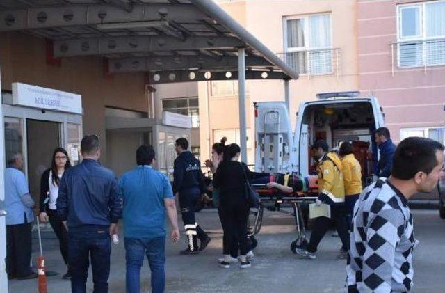Tekirdağ da Iş&ccedil;i Servisi Devrildi: 18 Yaralı 2